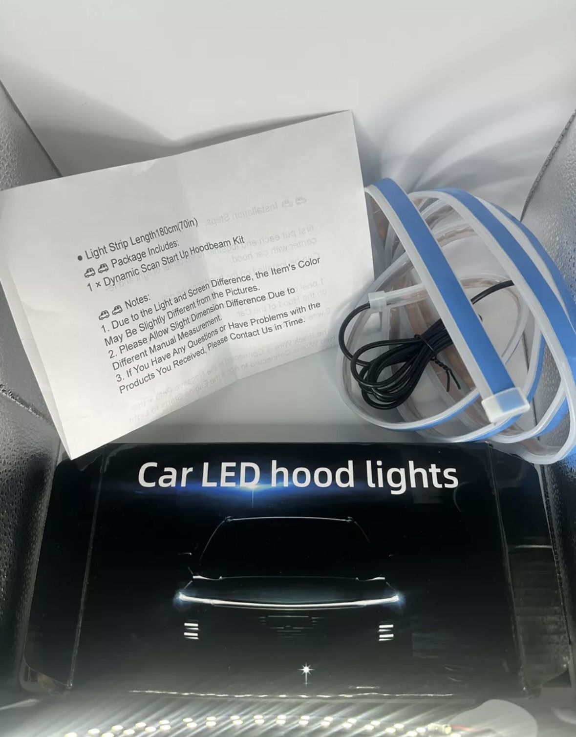 Car LED Hood Light NEW Open Box