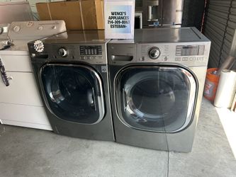 Lg Washer And Gas Dryer 