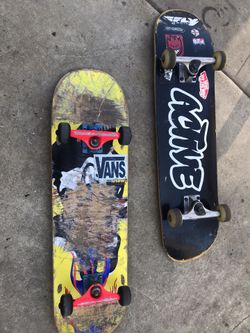 Skateboards (take Both For 110)