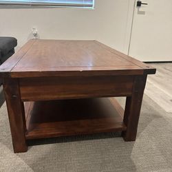 Wood Coffee Table 