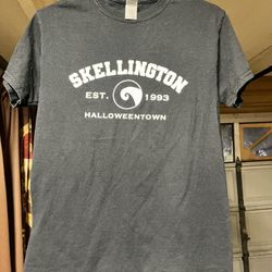 Black Halloween Town Shirt