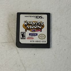 Nintendo DS Harvest Moon DS Cute game