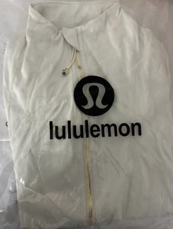 Lululemon White Gold Zipper