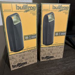 Kicker Bullfrog Bluetooth speakers