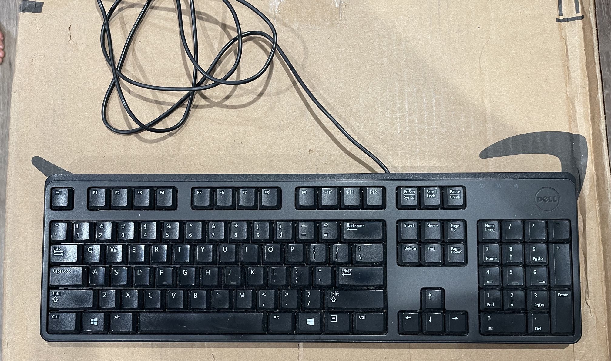 Full Computer Keyboard (Dell Black)