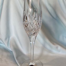 Stewart crystal "Manhattan" fluted champagne flutes