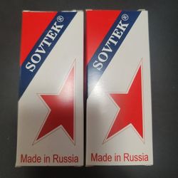 Sovtek 6550WE Matched Pair For Tube Amp New In Box 