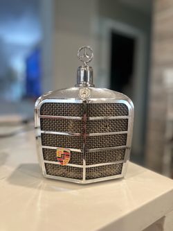 1968 Mercedes Benz decanter vintage