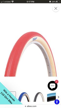 29 inch SE tires red BRAND NEW