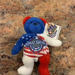 2001 World Series Beanie Baby Bear
