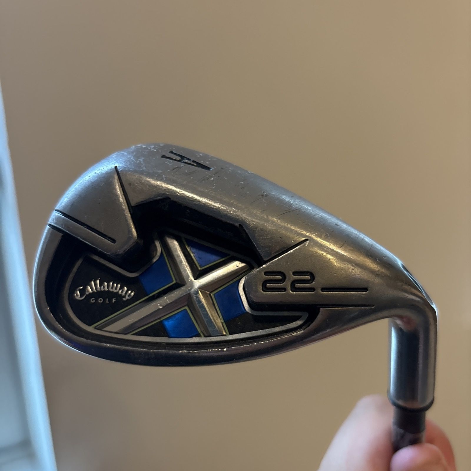Callaway X-22 A Gap Wedge 75g regular Graphite Shaft Right Hand Golf Club