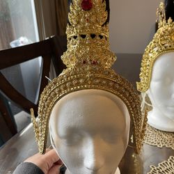 Thai/Khmer Dance Head Accessories