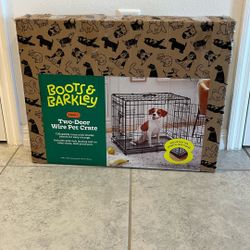 Two Door Wire Pet Crate