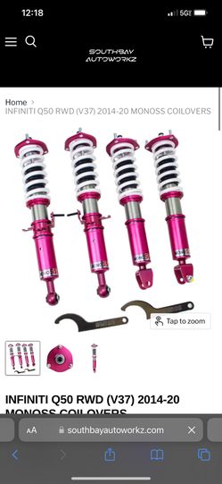INFINITI Q50 RWD (V37) 2014-20 MONOSS COILOVERS