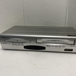 Emerson EWD2203 DVD VCR Combo Player 4 Head Hi-Fi VHS Recorder No Remote, Tested