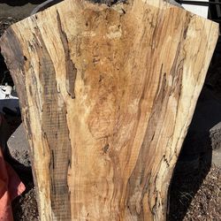Spalted maple small slab