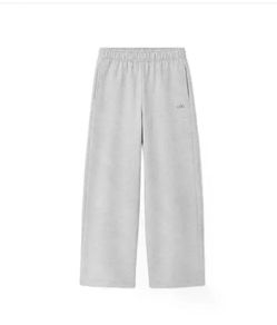 GREY ALO UNCUFFED SWEATS SIZE M