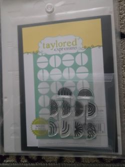Taylored Expressions Boho Summer Die,stamps,stencils