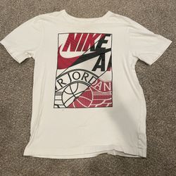 White Nike Air Jordan T-Shirt