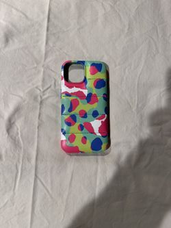 (For iPhone 14) Camo Puffer Case