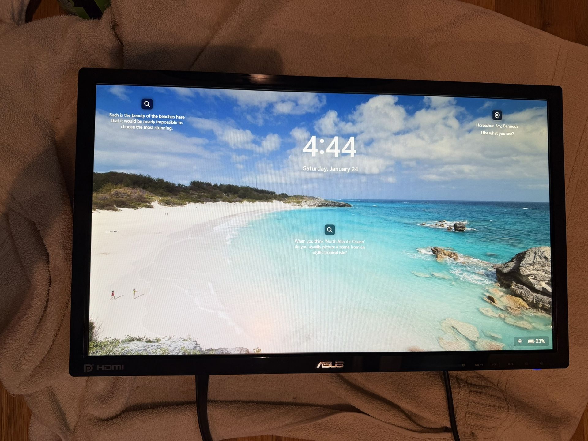 ASUS 24” Full HD Monitor – HDMI/DP (No Stand)