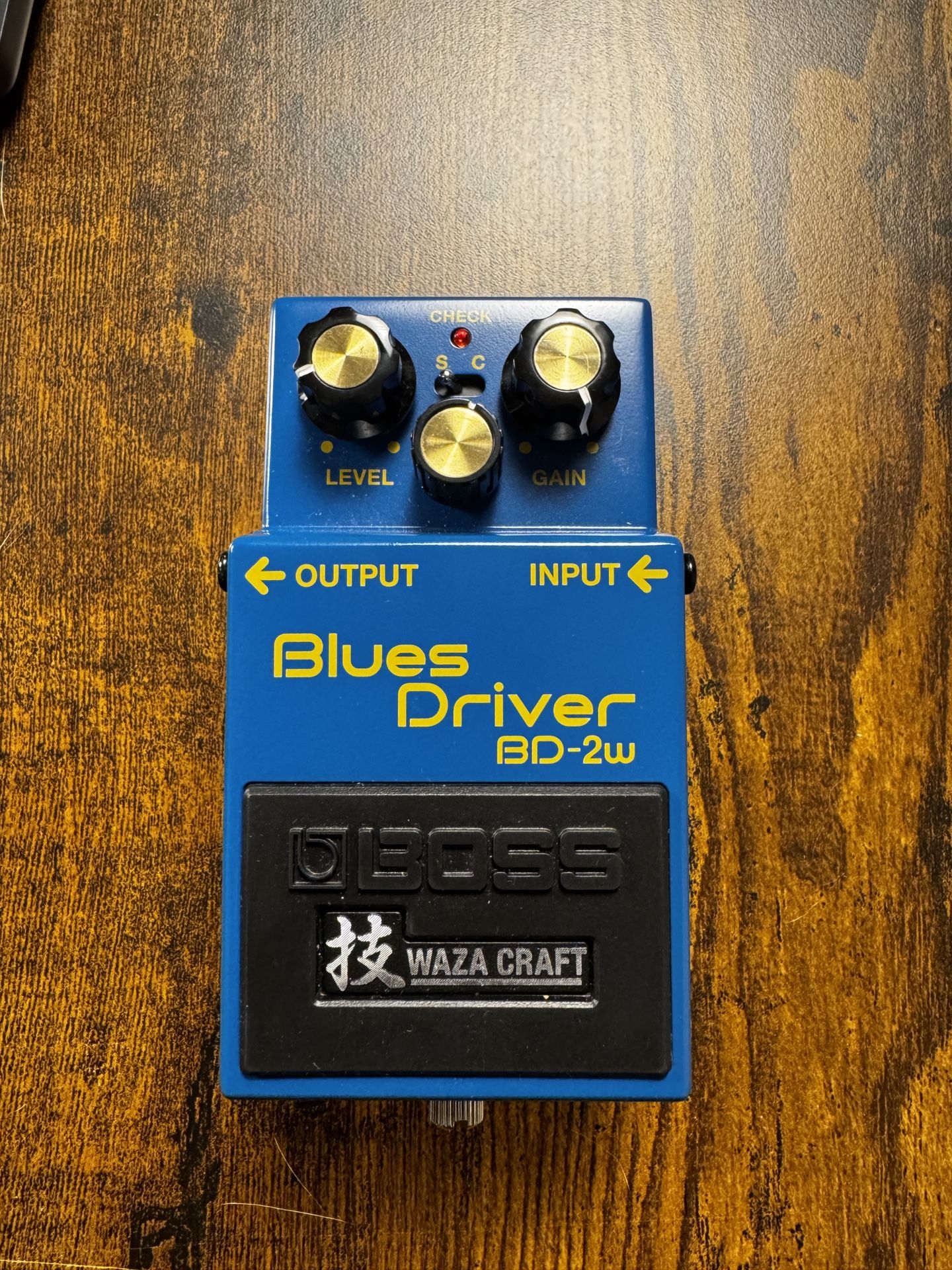 Boss Waza Craft Blues Driver Guitar Pedal