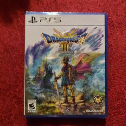 Dragon Quest III HD-2D Remake SEALED NEW PS5 $30