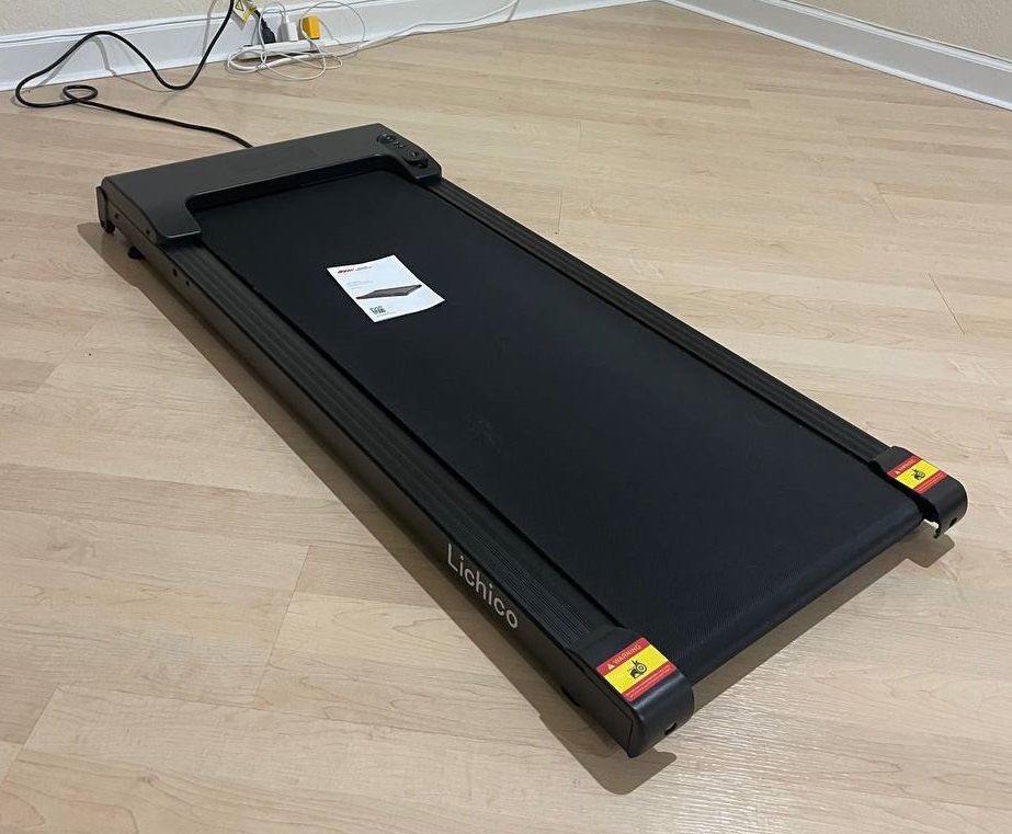 Walking Pad Under Desk Treadmill, Portable Small Treadmills for Home and Office, 2.5HP Super Quiet Brushless Motorized Walking Jogging Running Machine