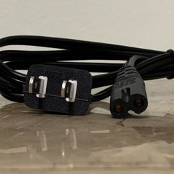 Universal Power cable 2 pin / 2 prong for desktop , AIO , monitor or other compatible devices 