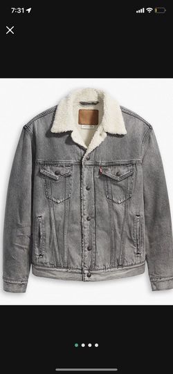 VINTAGE FIT SHERPA TRUCKER JACKET