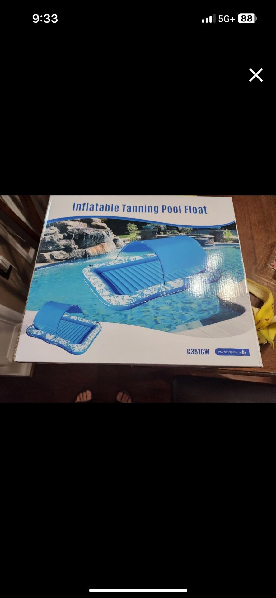 Self Tanning Pool 