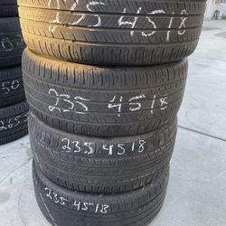 235/45/18 Hankook Set 200$ Installation And Balancing Included