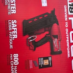 Milwaukee 21 degree duplex nailer tool only $550 (financing available)