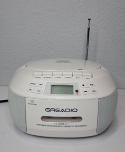 Greadio CD-X2A CD Player Portable Boombox