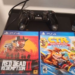 Playstation 4 And 2 Games