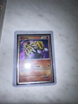 Shiny groudon Call Of The Legends MP