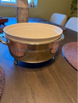 FB Rogers Silverplate casserole dish