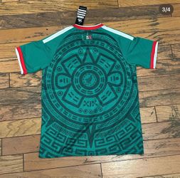 Green el tri city Adidas Mexico soccer jersey