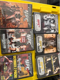UFC 43-88 dvd’s also, 111.