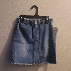Soft Denim Skirts 