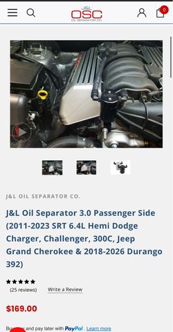 J & L OSC catch can