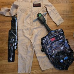 Ghostbuster Halloween Costum Kids 3-6 $15