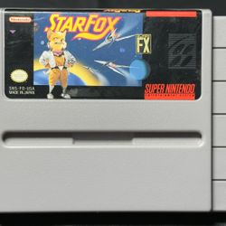 STARFOX FX SNES AUTHENTIC 