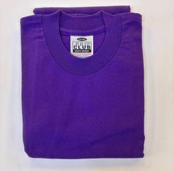 Large Tall Purple Heavyweight Pro Club T-shirt