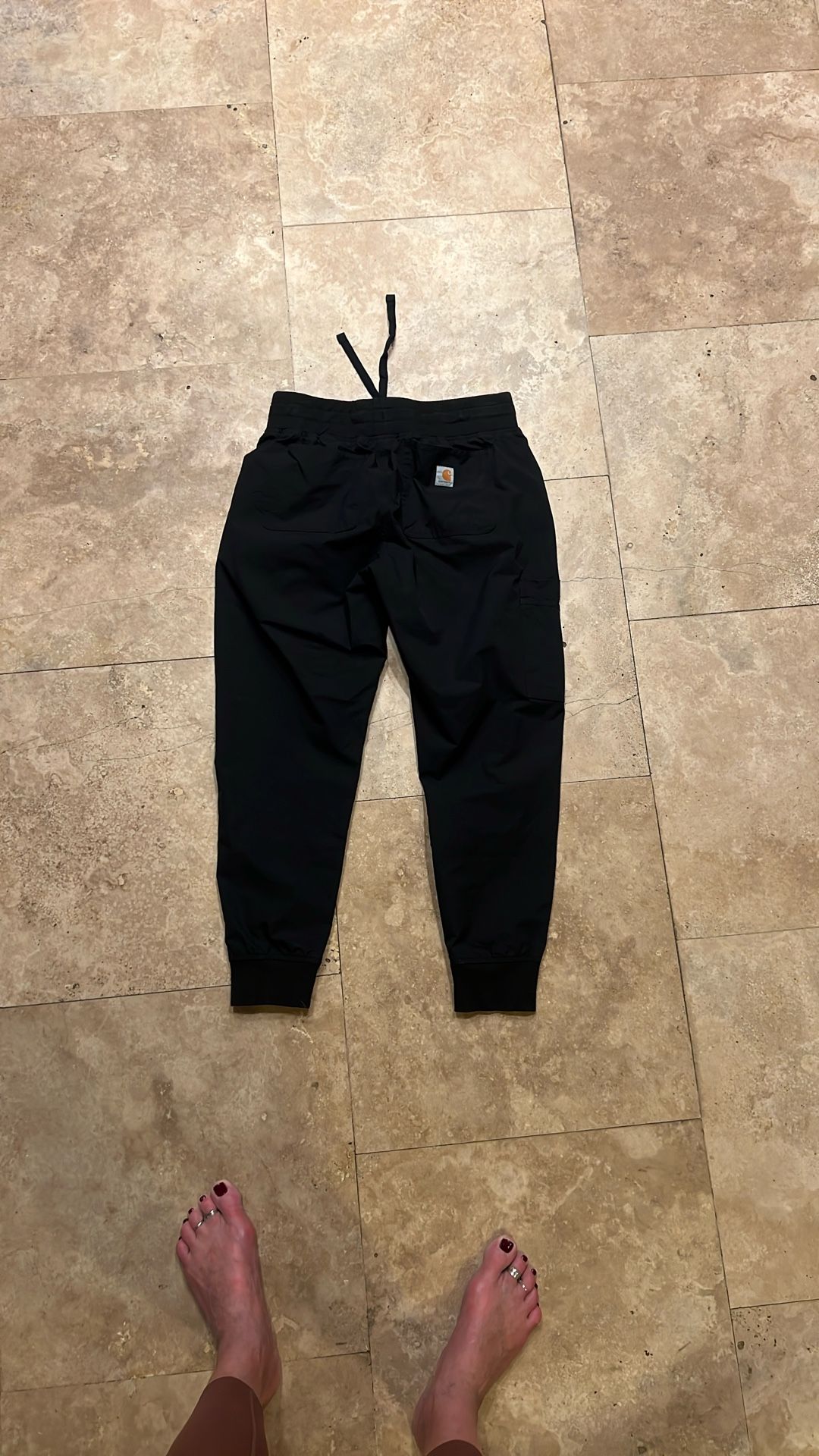 Carhartt Petite Medium Scrub Pants- Black