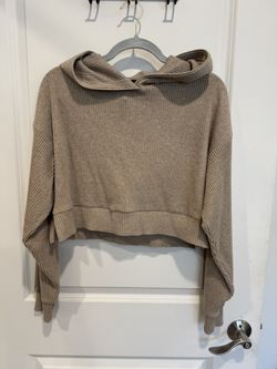 Alo Cropped Hoodie 