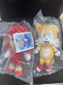 Knuckles And Tails Plushies