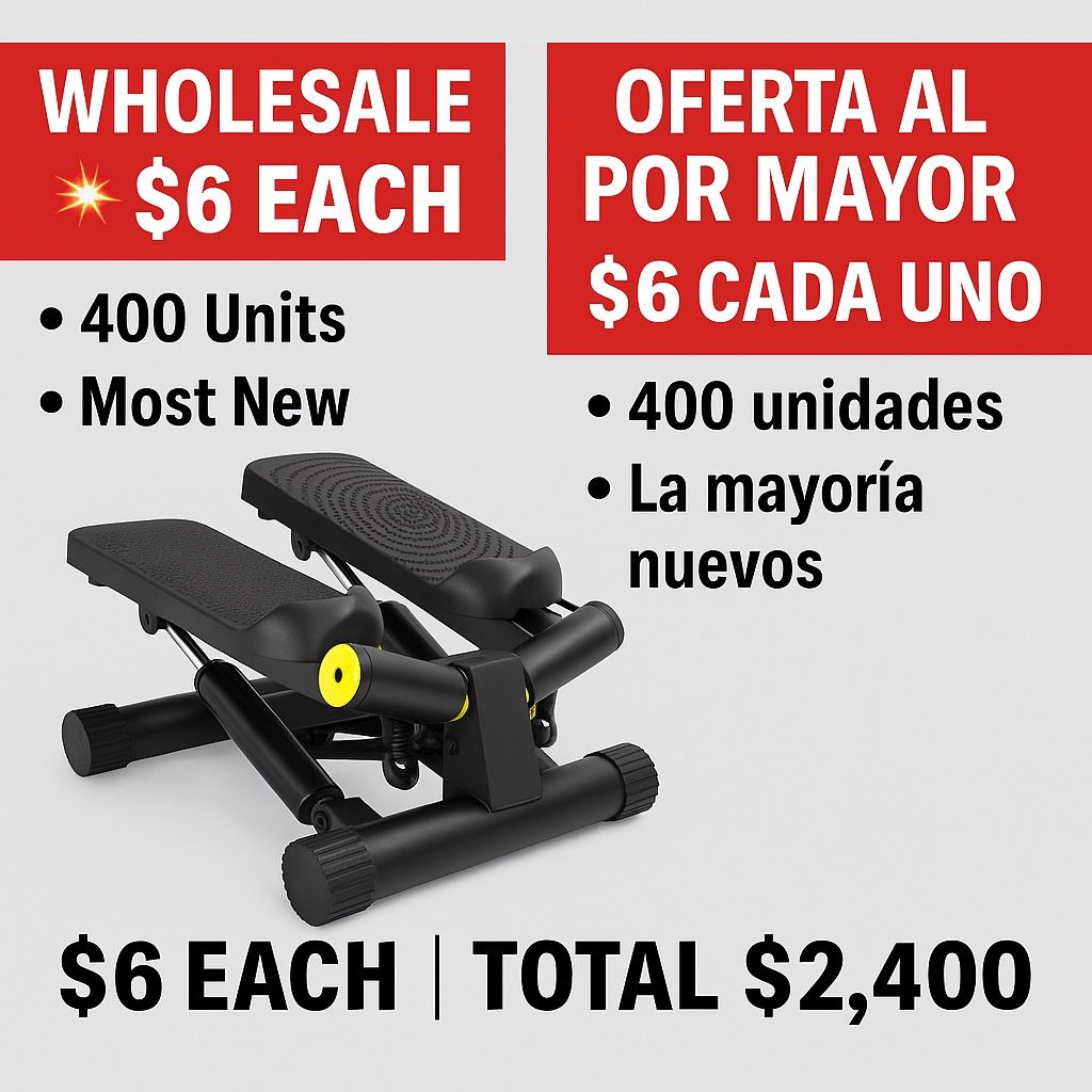 Wholesale Deal – $6 Each! / ¡Oferta al por mayor – $6 cada uno! 💥 ZIWWVY Mini Twist Stepper (Model 6603L)