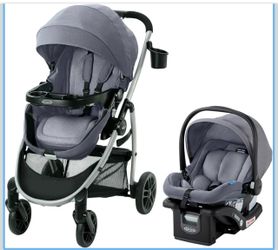 Graco Modes Pramette 3-in-1 Travel System (Stroller & Car Seat), Ontario