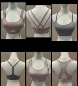 New Yvette’s Sports Bras  Size S